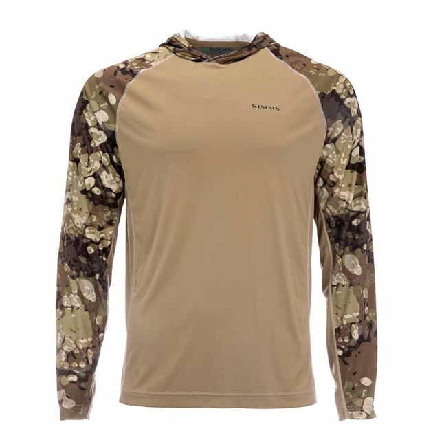 Simms Solarflex Hoody - Woodland Camo Sandbar