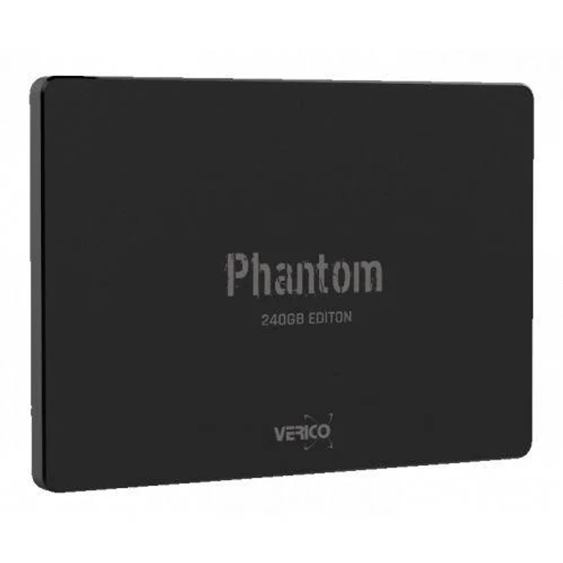 Накопичувач SSD VERICO Sata 2.5" 240Gb Phantom (4DV-P1BBK1-NN) Б/в - зображення 1