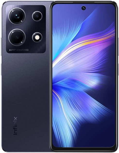 Smartfon Infinix Note 30 (X6833B) 8/128GB Obsidian Black (4894947000263) - obraz 1