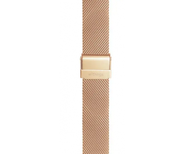 Смарт Годинник Withings ScanWatch 38mm Rose Gold / Grey + Bracelet Milanese Wristband 18mm Rose Gold - Фото 3 Смарт Годинник Withings ScanWatch 38mm Rose Gold / Grey + Bracelet Milanese Wristband 18mm Rose Gold - изображение 3