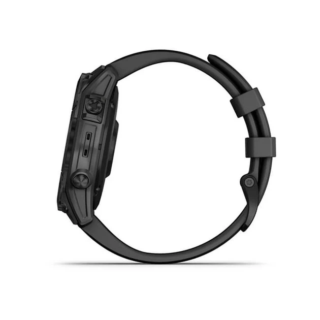 Смарт-годинник Garmin Fenix 7 Sapphire Solar Black DLC Titanium with Black Band (010-02540-34/35/47) - зображення 4