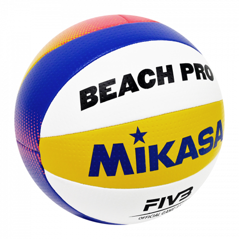 Мяч для пляжного волейбола Mikasa BV550C №5 Бело-синий - изображение 3