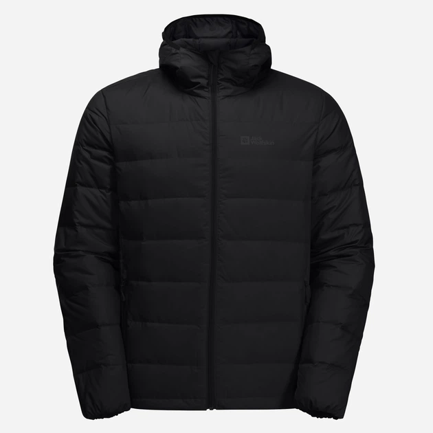 Пуховик зимний короткий мужской Jack Wolfskin Ather Down Hoody M 1207671-6000 2XL Черный (4064993897371) - Фото 3 Пуховик зимний короткий мужской Jack Wolfskin Ather Down Hoody M 1207671-6000 2XL Черный (4064993897371) - изображение 3