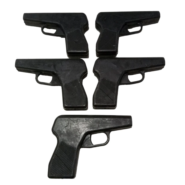 Комплект Пистолетов резиновых для тренировок 10 шт - изображение 1