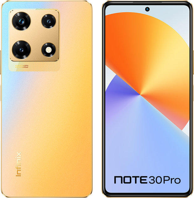 Мобільний телефон Infinix Note 30 Pro NFC (X678B) 8/256GB Variable Gold (4894947000010) - зображення 2