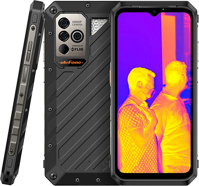 Smartfon Ulefone Power Armor 19T 12GB/256GB Czarny (6937748735298) - obraz 3
