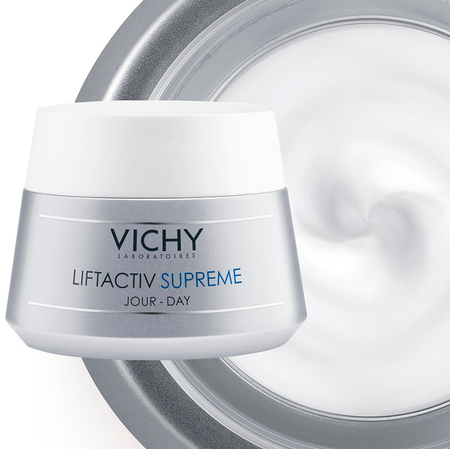 Krem przeciwzmarszczkowy Vichy liftingującyactiv Supreme dla elastyczności, 50 ml (3337871328795) - obraz 4
