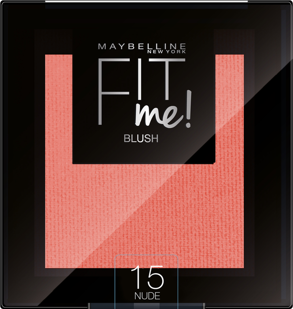 Рум'яна Maybelline New York Fit Me 15 Нюдовий 4.5 г (3600531537364) - зображення 1