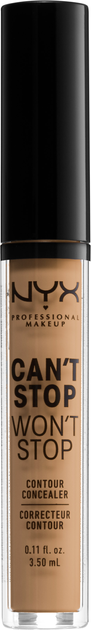Korektor do twarzy NYX Professional Makeup Can't Stop Won't Stop Concealer 13 Golden 3.5 ml (0800897168667) - obraz 1
