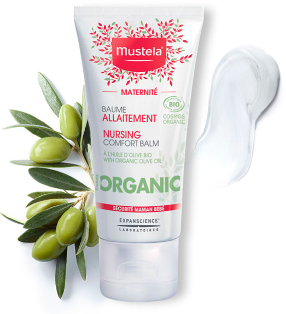 Balsam do komfortowego karmienia Mustela Maternite Baume Allaitement Bio 30 ml (3504105034481) - obraz 3