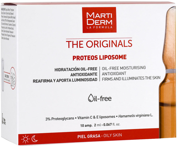 Ampułki MartiDerm Liposomes Ampoules Moisturizing and Firming 10 szt x 2 ml (8437000435105) - obraz 3