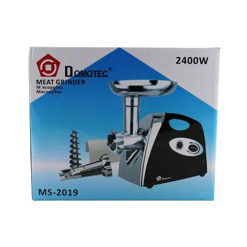 Мясорубка соковыжималка электрическая Domotec MS2019 2400W Red (103949382SM) - изображение 5