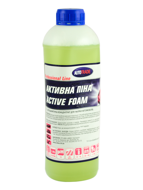 Активная пена Autotrade концентрат 1:4 1 л (130503) - Фото 1 Активная пена Autotrade концентрат 1:4 1 л (130503) - изображение 1