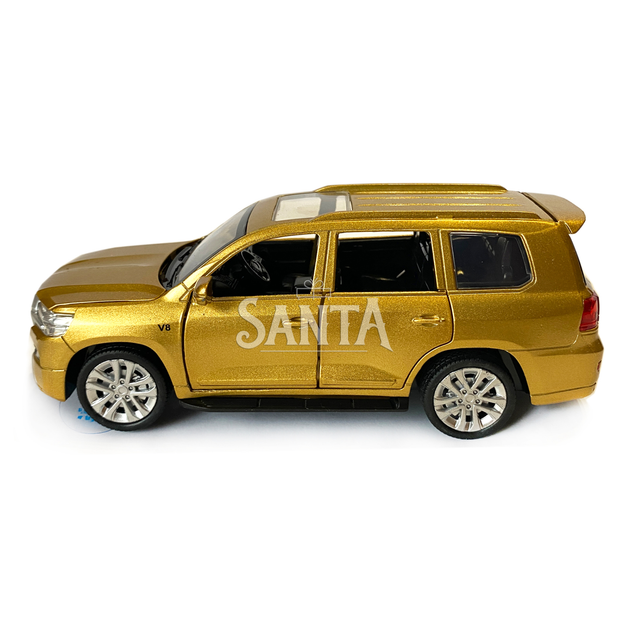 Машинка металлическая детская Toyota Land Cruiser V8