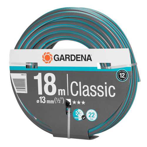 Шланг садовый Gardena Classic 18 м, 13 мм (18001-20.000.00) - Фото 3 Шланг садовый Gardena Classic 18 м, 13 мм (18001-20.000.00) - изображение 3