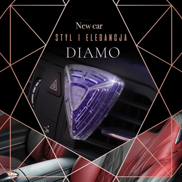 Ароматизатор воздуха "Новое авто" K2 Diamo 15 г (V88NCA) - изображение 2
