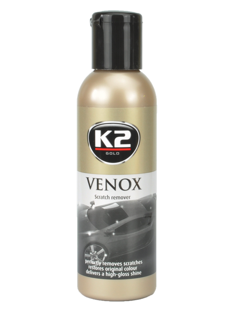 Поліроль для кузова K2 Venox молочко з губкою 180 г (G0501) - зображення 4