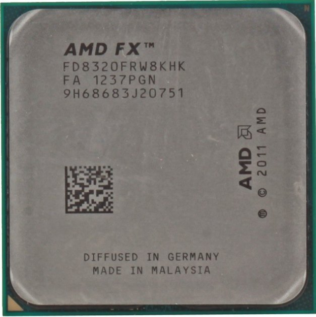 Процесор AMD FX 8320 (FD8320FRW8KHK) (Socket AM3+, 8T, Tray) Б/в – фото ...