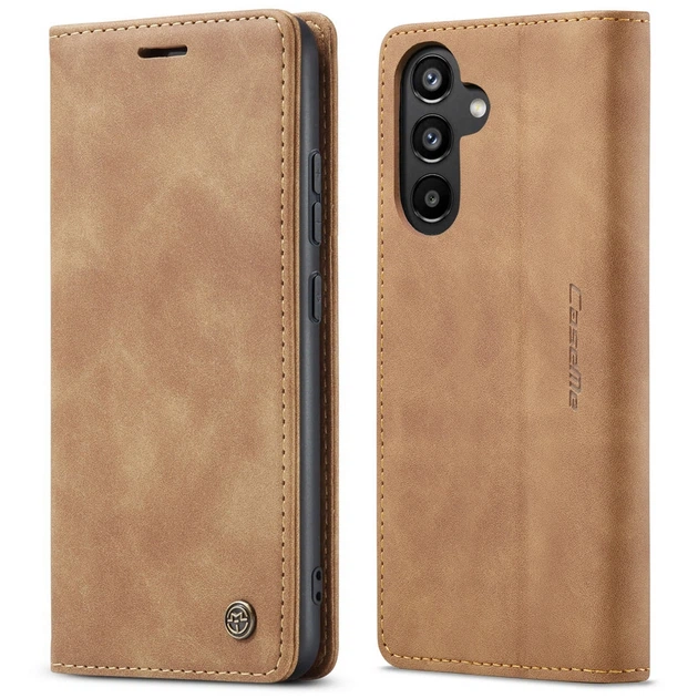 Чохол книжка з магнітом Samsung Galaxy A34 A346 CaseMe Brown (32840-30) - зображення 2