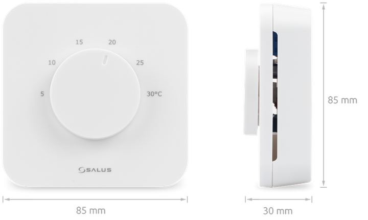 Проводной электронный терморегулятор SALUS HTR230 - изображение 2