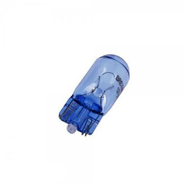 Лампа розжарювання BREVIA W5W 12V 5W W2.1x9.5d Power Blue CP (12328C) - зображення 2