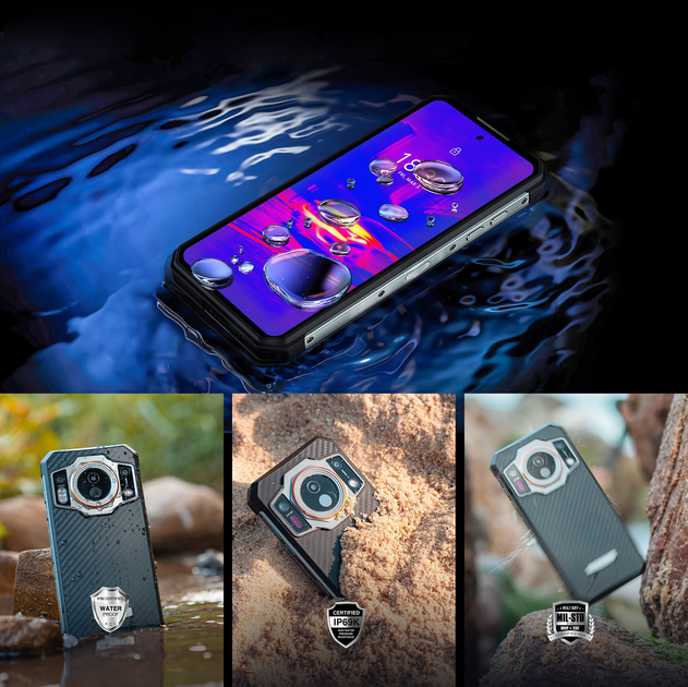 Smartfon Oukitel WP21 Ultra 12GB/256GB Czarny (6931940722018) - obraz 8