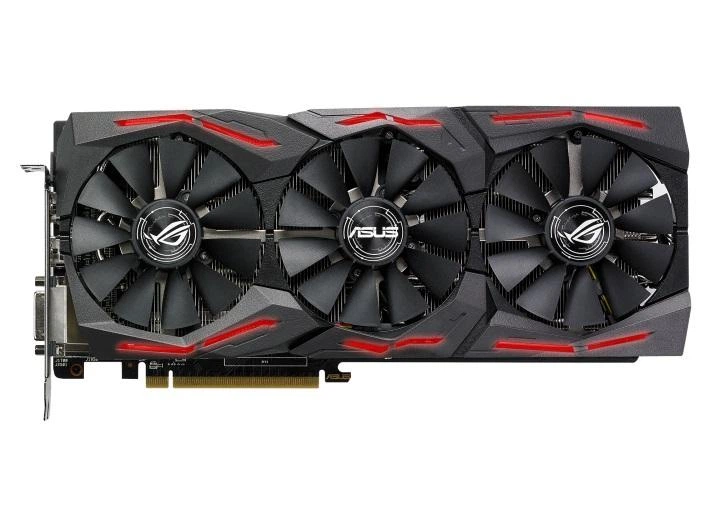 Видеокарта ASUS AMD Radeon RX 580 8Gb ROG Strix OC (ROG-STRIX