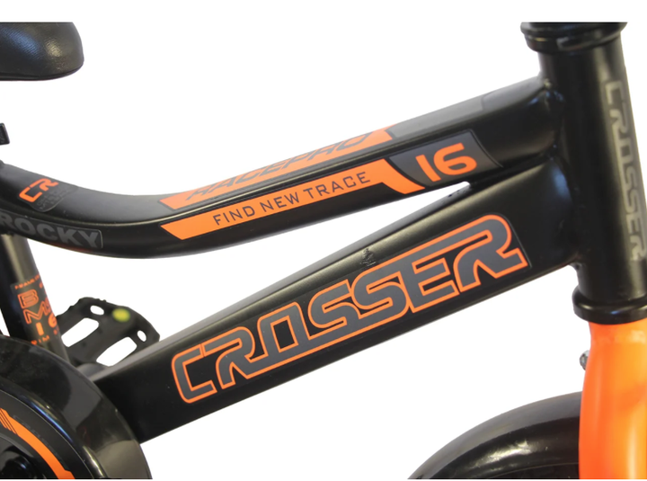 Велосипед двоколісний ROCKY CROSSER 14" з корзиною Помаранчевий (DCSA104) - зображення 5