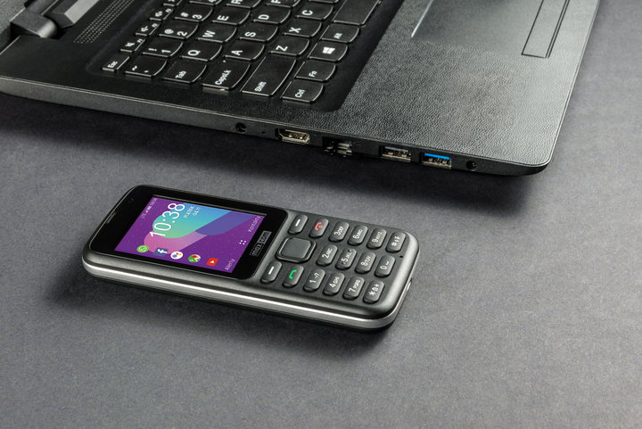 Telefon komórkowy Maxcom MK 241 (MAXCOMMK241KAIOS) Black - obraz 6