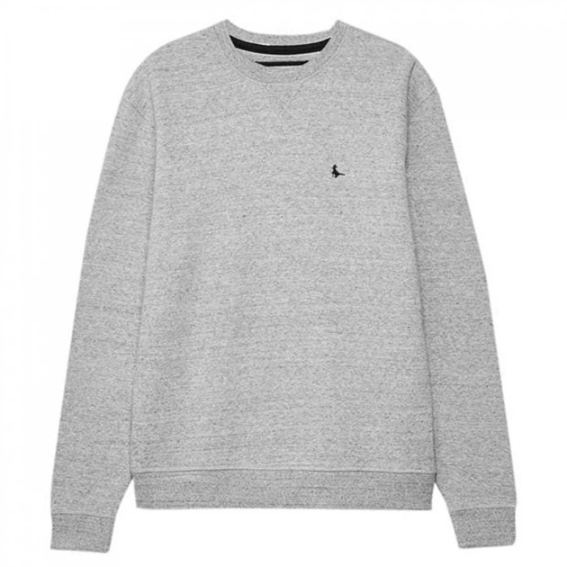 Толстовка Jack Wills Belvue Pheasant Logo Crew Grey Marl, XS (42) (11804509) - изображение 3