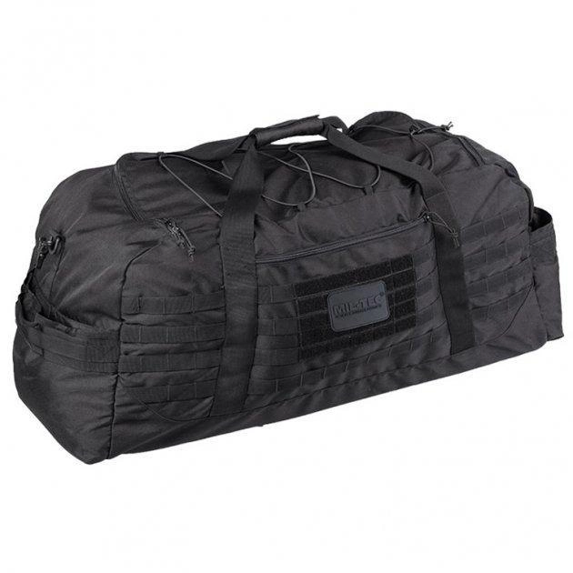 Тактична сумка Mil-Tec us cargo bag large 105 л. - black 13828202 - зображення 2