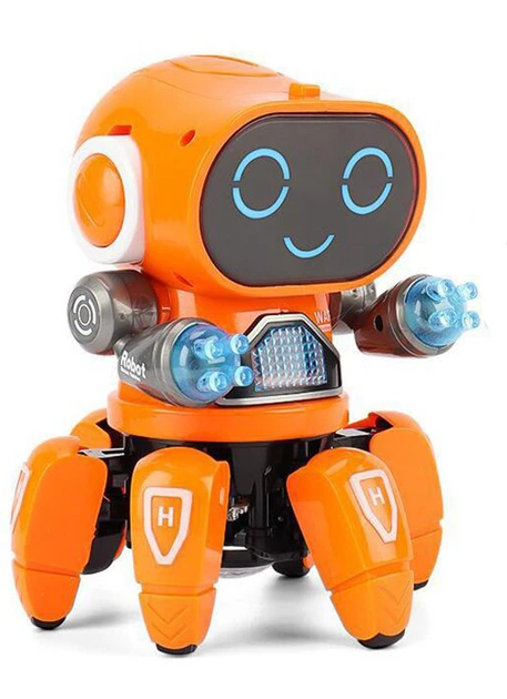 Интерактивный умный робот на радиоуправлении Robot Bot Pioneer Оранжевый - изображение 2