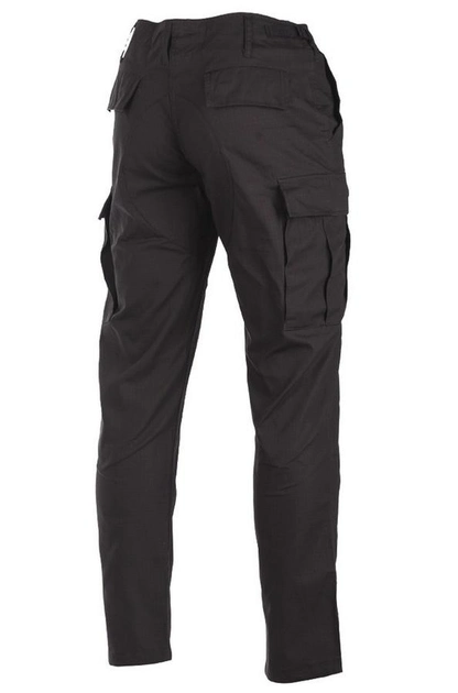 Тактические брюки Mil-Tec Teesar RipStop BDU Slim Fit black 11853102-ХL - изображение 2