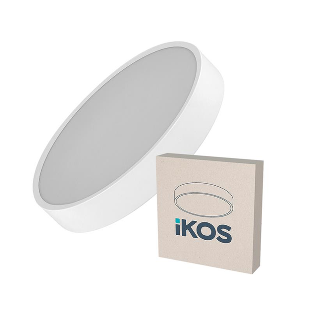 Светильник потолочный с пультом ДУ Ikos Colo 80W 2800-6500К IP20 0004-BLG - изображение 1