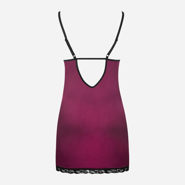 Еротичний комплект (пеньюар + трусики-стринги) CoFashion Phemiena CF 90433 L/XL Бордовий (5902767122344) - зображення 6