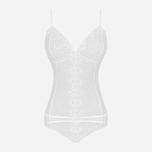 Komplet erotyczny (top + figi hipster) LivCo Corsetti Fashion Sophie LC 13053 L White (5907699445721) - obraz 3