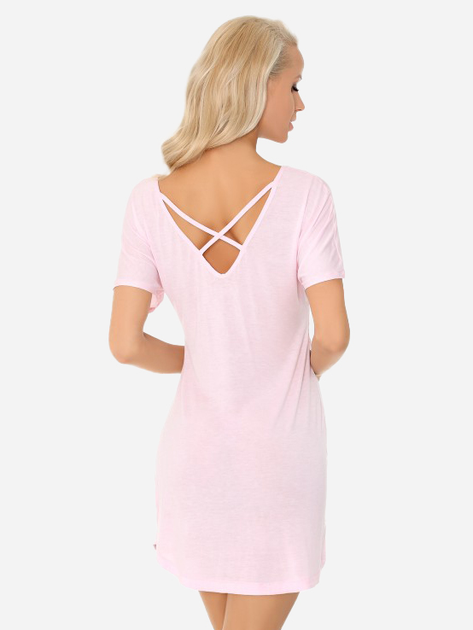 Піжамна сукня LivCo Corsetti Fashion Elpisa LC 90497 L/XL Рожева (5902143687436) - зображення 2