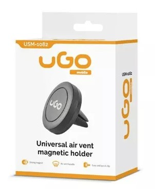 Uchwyt samochodowy do telefonu nawigacji UGO magnetyczny (USM-1082) - obraz 3