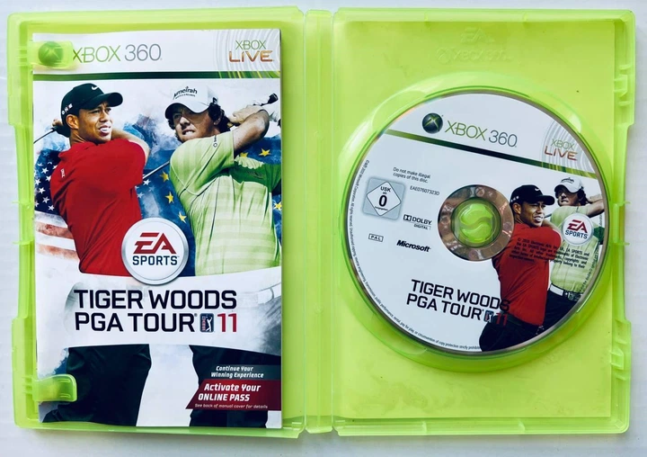 Tiger Woods PGA Tour 11, Б/У, английская версия - диск для Xbox 360 - Фото 2 Tiger Woods PGA Tour 11, Б/У, английская версия - диск для Xbox 360 - изображение 2