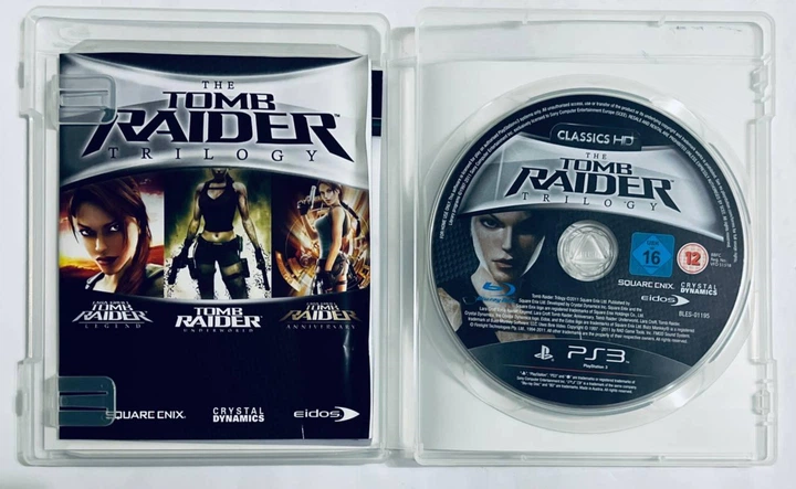 The Tomb Raider Trilogy Classics HD, Б/У, английская версия - диск для PlayStation 3 - Фото 2 The Tomb Raider Trilogy Classics HD, Б/У, английская версия - диск для PlayStation 3 - изображение 2