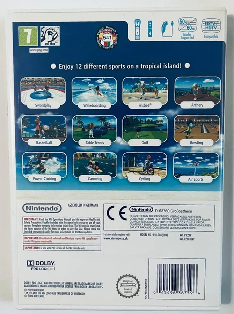 ROZETKA » Wii Sports Resort, Б/В, англійська версія - диск
