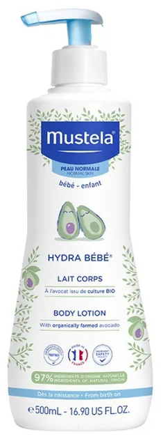 Молочко для тіла Mustela Hydra Baby Body 500 мл (3504105035501) - зображення 1
