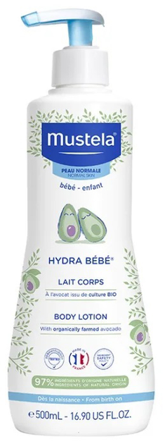 Mleczko do ciała Mustela Hydra-Baby Body 500 ml (3504105035501) - obraz 1