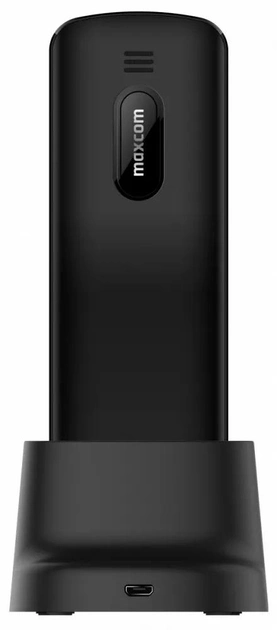 Телефон стаціонарний Maxcom MM32D Comfort Black (MAXCOMMM32D) - зображення 2