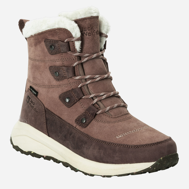 Berwick 5560 ダークブラウン Жіночі зимові черевики високі з мембраною Jack Wolfskin