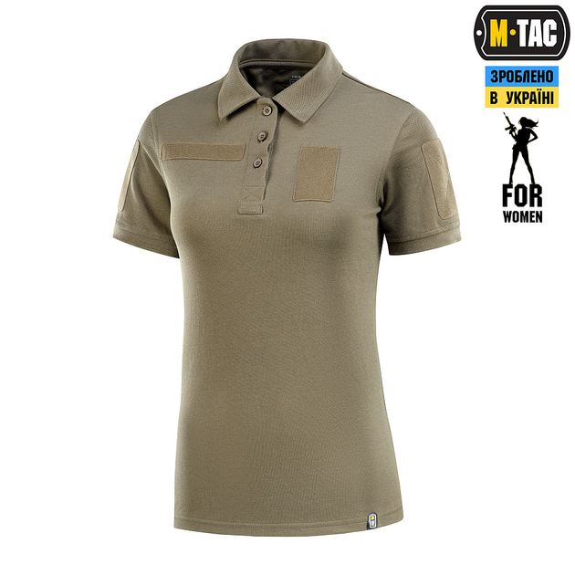 Поло тактичне M-Tac 65/35 Lady Dark Olive Size XS - зображення 1