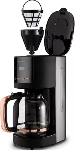 Капельная кофеварка Morphy Richards Rose Gold 162030 - Фото 3 Капельная кофеварка Morphy Richards Rose Gold 162030 - изображение 3