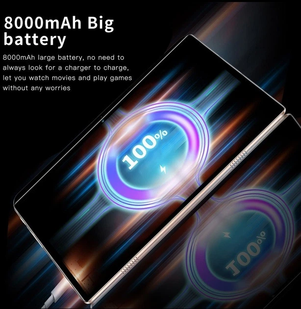 Планшет Телефон MediaTek Y10 4/64Gb Android 10 WiFi GPS Діагональ 10.1" 4G SIM Card (Black) - Фото 3 Планшет Телефон MediaTek Y10 4/64Gb Android 10 WiFi GPS Діагональ 10.1" 4G SIM Card (Black) - зображення 3