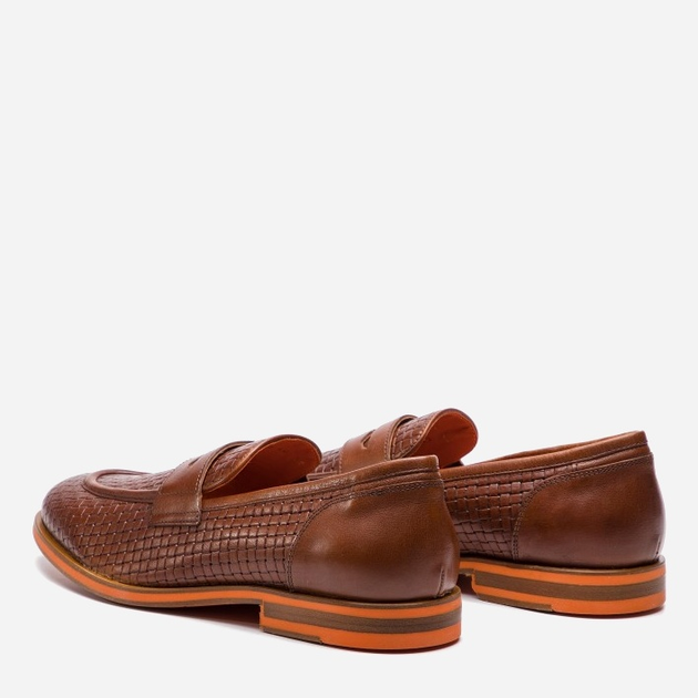 Loafersy Męskie Geox U927CA06R1J-C6003 41 27,3 cm Brązowe (8058279796911) - obraz 2