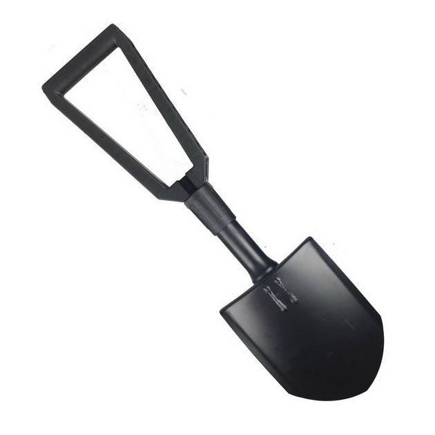 Складна лопата M-Tac з чохлом Чорний - зображення 1